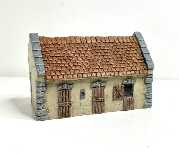 (SOLD) READY PAINTED 10mm Stable Block