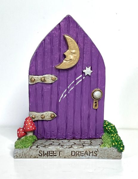 ‘Sweet Dreams’ Fairy Door (Purple)