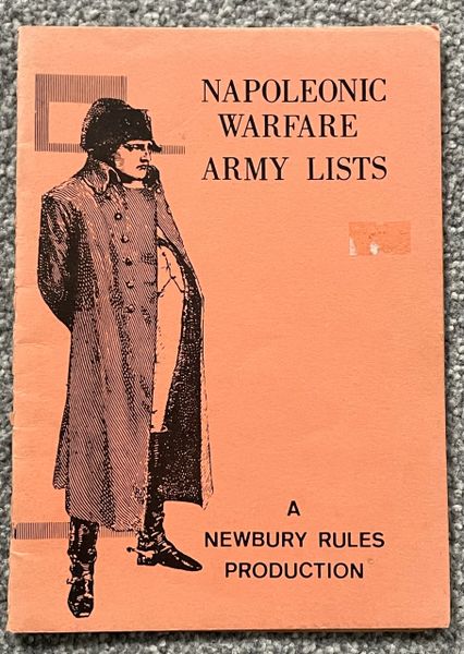 Napoleonic Army Lists Booklet (1981)