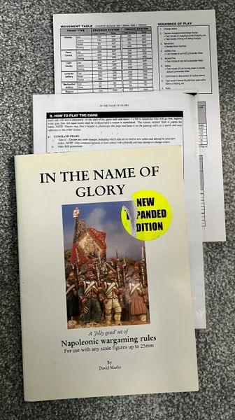 In The Name Of The Glory Rulebook (2000)