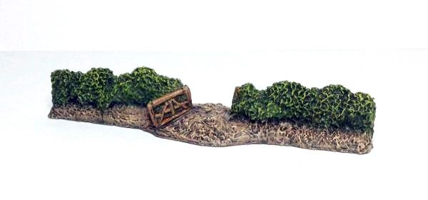 Pack of 4 x Gated Hedgerow Sections