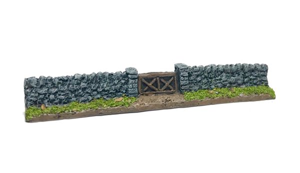 10mm Pack of 4 x Gated Drystone Wall Sections