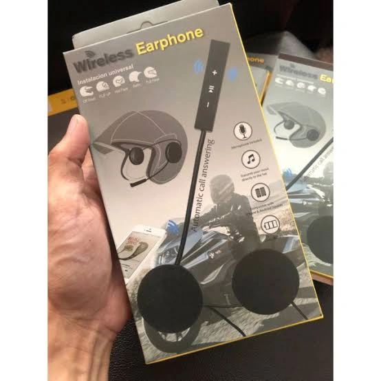 Wireless earphones cheap for helmet