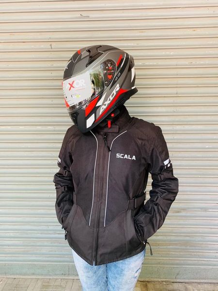 Scala Akira Black Ladies Jacket Motorcycle accessories Store