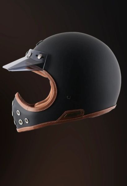 Retro off road sales helmet