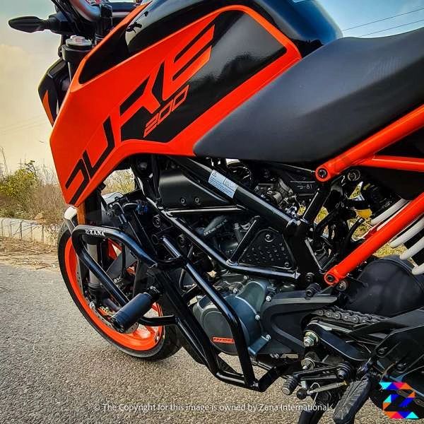 ZANA CRASH GUARD DUKE200 BS6 Motorcycle accessories Store