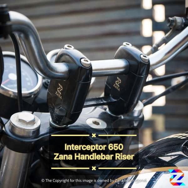 ZANA HANDLE RISER FOR INTERCEPTOR650 (ZI8101) Motorcycle Helmets and