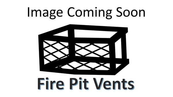 16" x 8" x 8" Rectangular Fire Pit Vent - Frameless