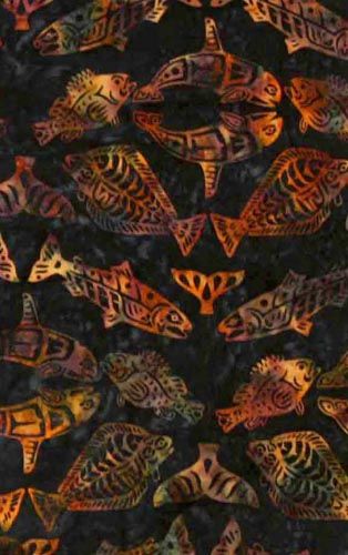 Fish Fabric, Midnight