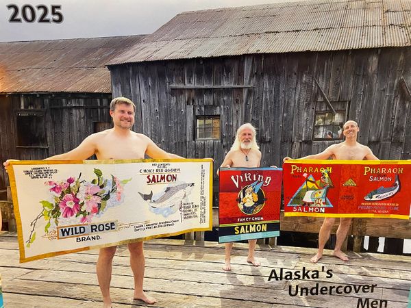 Alaska's 2025 Undercover Men Calendar