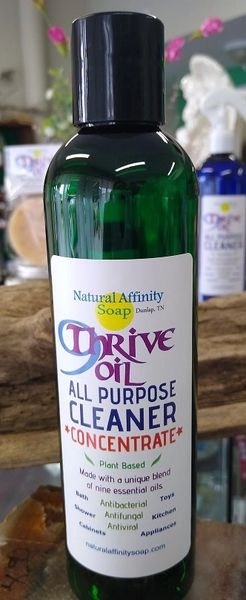 9Thrive Oil CLEANER CONCENTRATE refills x5 times! (Formerly 9Thieves' Oil)