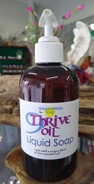 9Thrive Oil Liquid Soap, 8oz (Formerly 9Thieves' Oil)