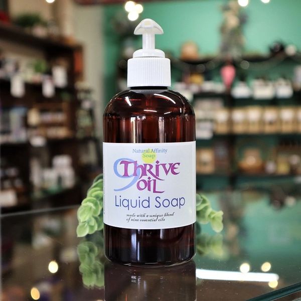 9Thrive Oil Liquid Soap, 8oz