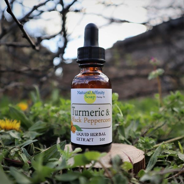 Turmeric & Black Peppercorn Tincture 1oz