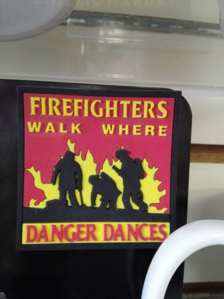 Fire Fighter Magnet
