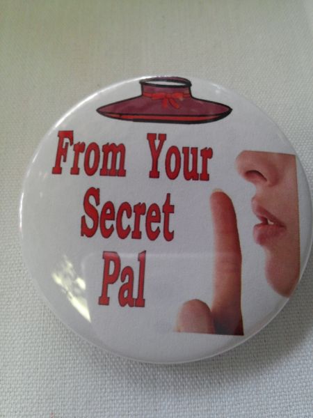 From Your Secret Pal Button #2133