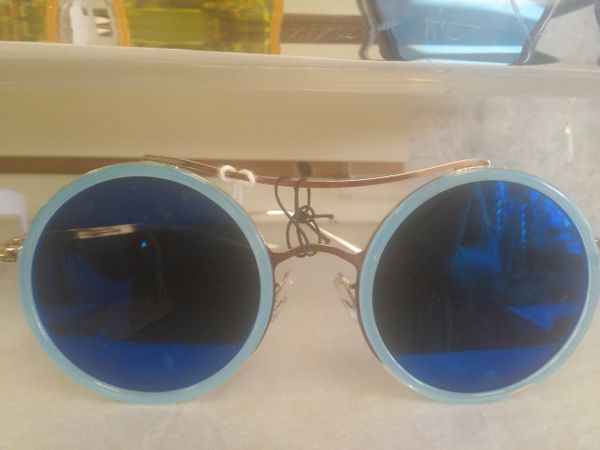 Blue Sunglasses / Blue Lens #3078
