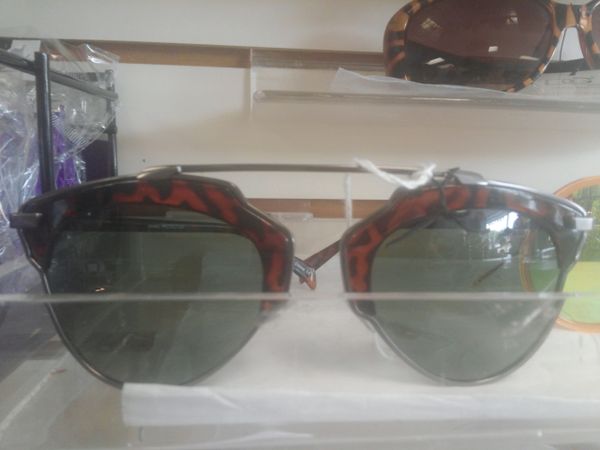 Green Lens Sunglasses #3080