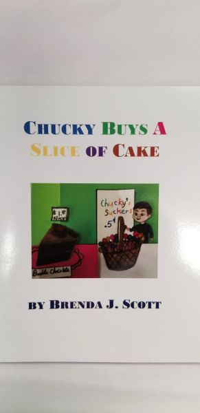 Chucky Buys A Slice Of Cake Book NEW RELEASE CBASC