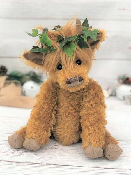 highland cow teddy amazon