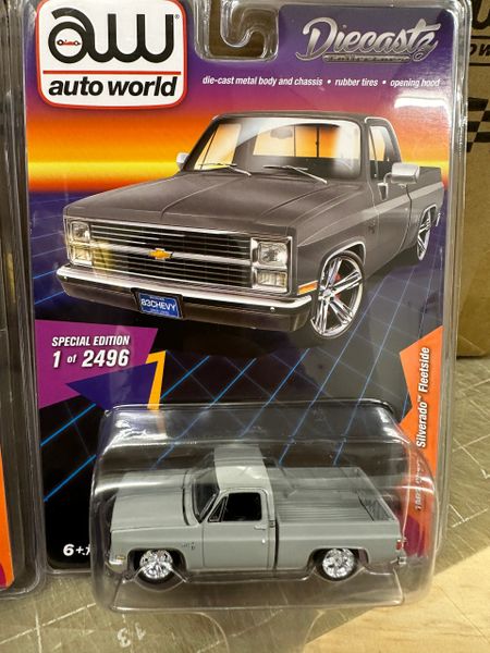 2023 Auto World 1983 Silverado regular diecastz exclusive | Diecastz