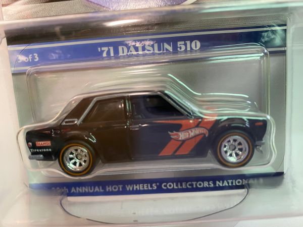 2020 Hot Wheels '71 Datsun 510 Black Convention | Diecastz