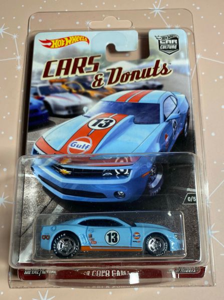 Hot Wheels RLC Premium '13 Copo Camaro Cars & Donuts Gulf Racing | Diecastz