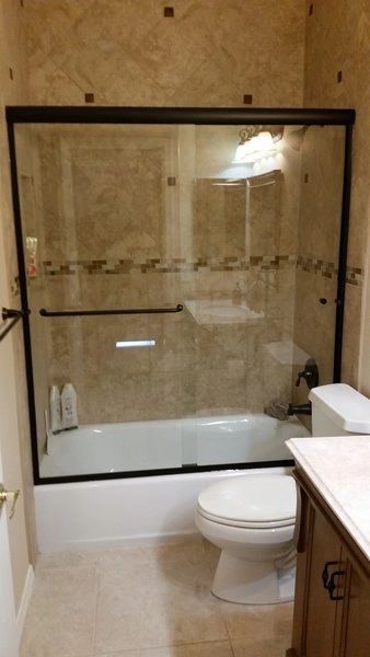 FRAMELESS NEO ANGLE CORNER SHOWER ENCLOSURE PHOENIX AZ, Pinnacle Shower  Doors