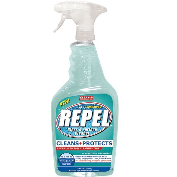 Repel - Glass & Surface Cleaner, Pinnacle Shower Doors