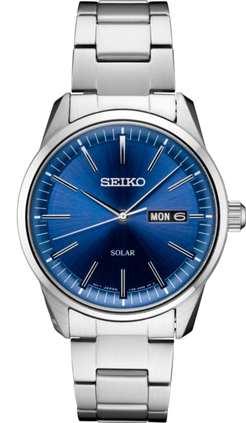 Men's Seiko Solar Day/Date Watch