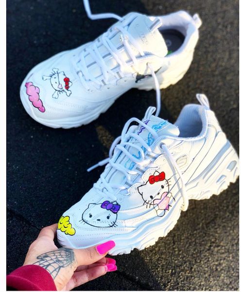 Custom skechers hot sale