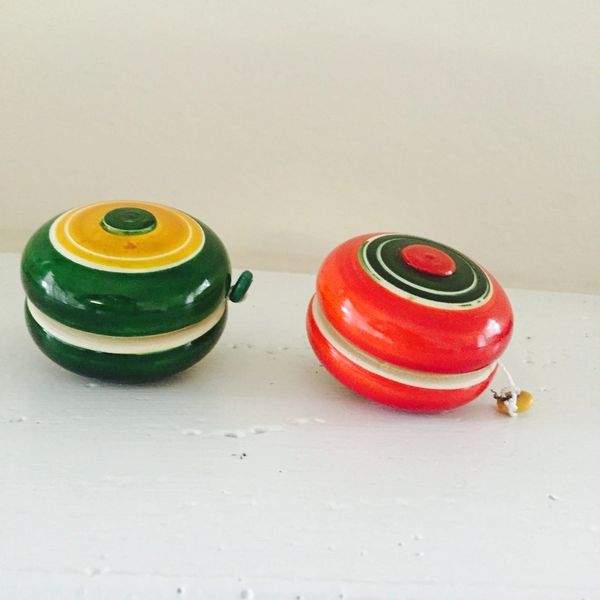 Assorted Wooden Yoyos