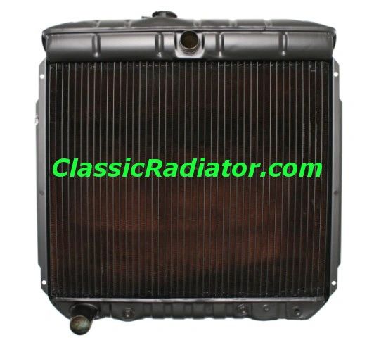 57-60 Ford Truck 3 row Radiator for Ford V-8