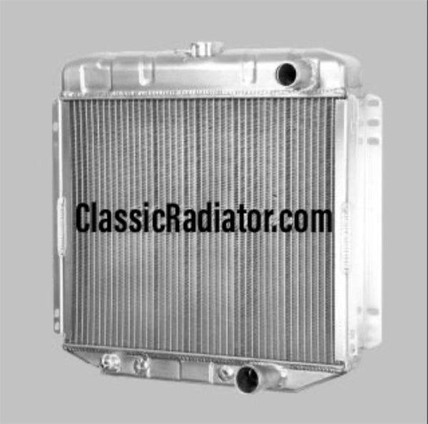 6769 Ford Mustang Cougar Aluminum Small Block radiator 20" wide 2 row