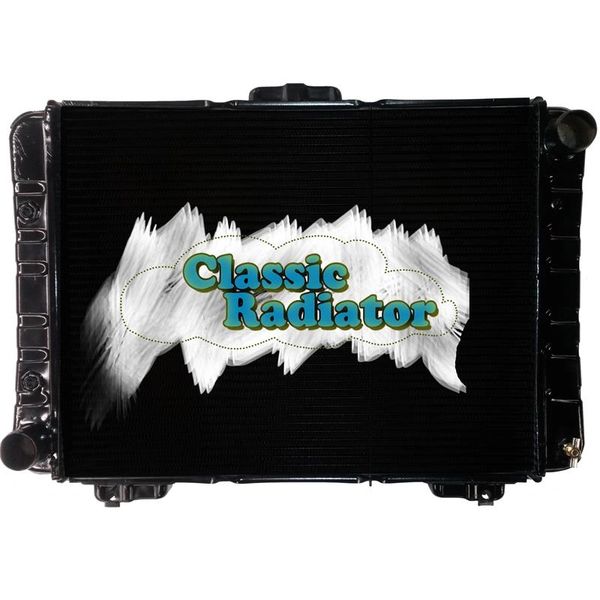 64 Ford Galaxie Copper Brass 3 Row Big Block FE Radiator High