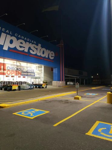 parking lot sweeping