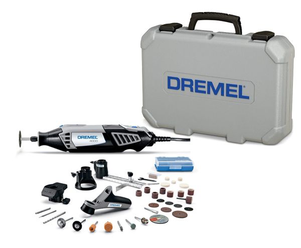 Dremel 4000-2/30 High Variable Speed Rotary Tool Kit, Gray, 120 V