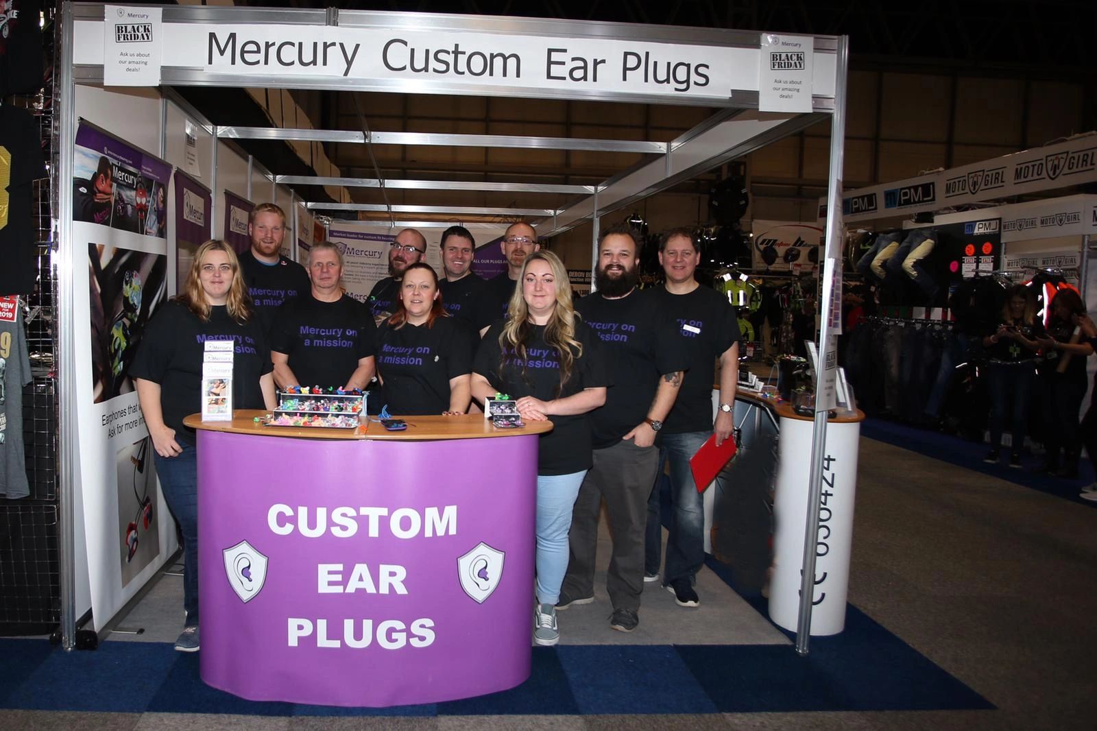 Mercury Custom Plugs Hearing Protection PPE, Custom Ear Plugs