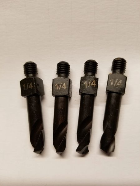 ATS11-113 1/4 Short Threaded Cobalt Drill