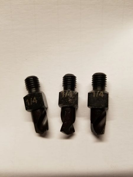 ATS11-313 1/4 Stubby Threaded Cobalt Drill "HSS" Series