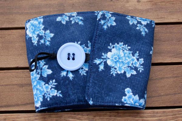 Milk Carton Coin Purse {free sewing pattern}