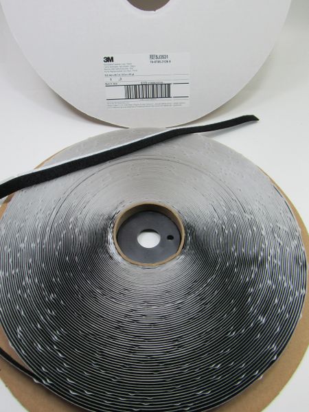 3M SJ3531 BLACK .625" (5/8") X 50YD