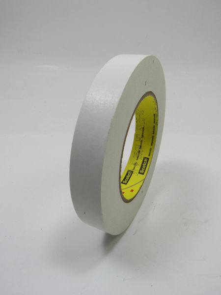 3M 256 WHITE .75" (3/4") X 60YD