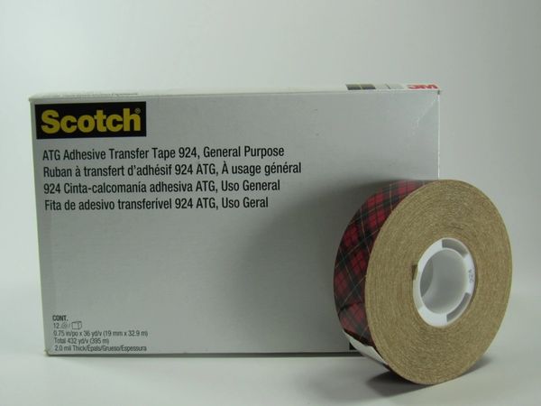 12 ROLLS - CRAFT TAPE - ATG PHOTO TAPE - 3/4 X 36YD (Fits 3M Gun