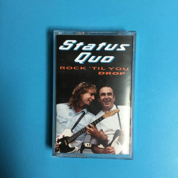 STATUS QUO - Rock Till You Drop - 1991 Cassette Album