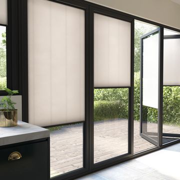 Blinds in bi fold doors