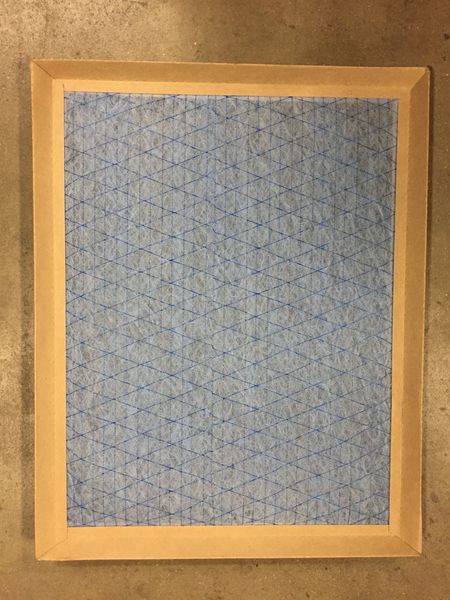 Air Flow 20x25x2 Industrial/Commercial Air Filter/Box of 12