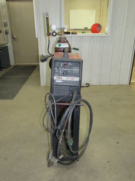 Lincoln Sp 130t Mig Welder With Stand