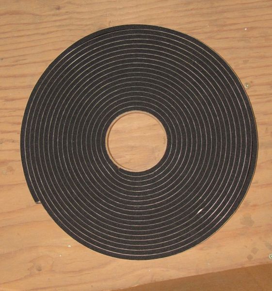 Medium Density Vinyl Foam Tape (P/N TPV15100208)