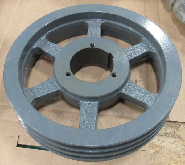 RBL Bushing Bore VBelt Pulley 3 Groove, 11.35" OD (P/N 3TB110)